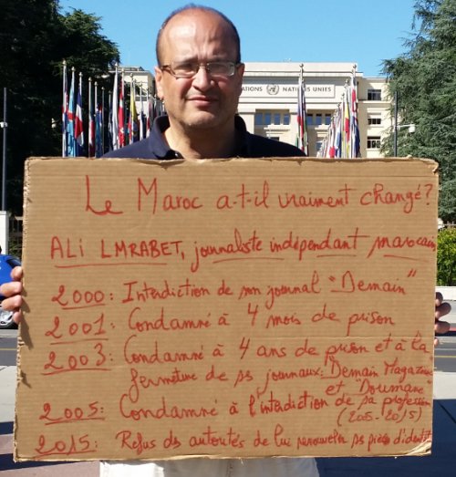 El periodista marroquí Ali Lmrabet, en huelga de hambre de nuevo, 10 años después, para denunciar un nuevo atentado a las libertades individuales y colectivas en el régimen alauí.